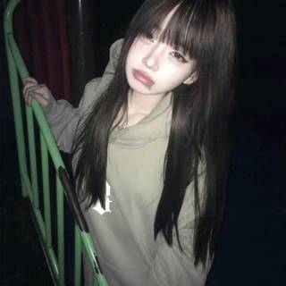 my brother took this pic of me at night