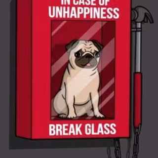 In case of unhappiness 