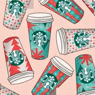 Starbucks Christmas cups