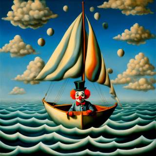 DreamScape>Clown in The Sea