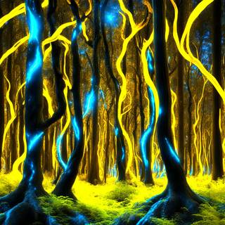 Fantasy World>Yellow Vines>Black Tree