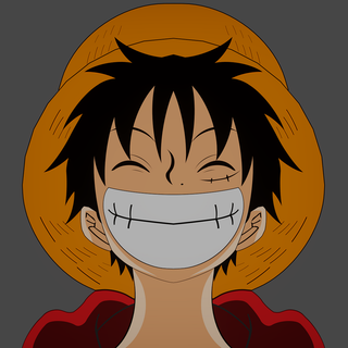 Monkey D. Luffy (One Piece) by azizsbayti