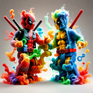 Lego Deadpool and Wolverine