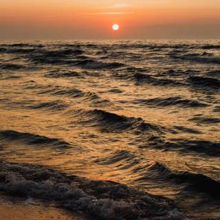 Setting Sun Wallpaper