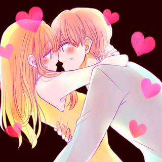 Anime Couple Kissing PT 2