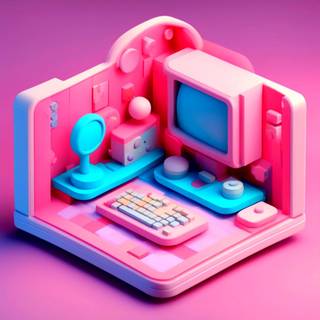Pink Computer