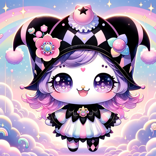 Kuromi (Hello Kitty) by robokoboto