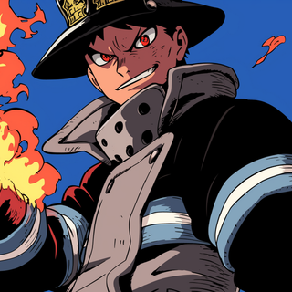 Shinra Kusakabe by patrika