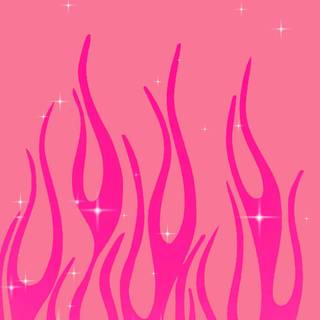 Pink Flame Wallpaper
