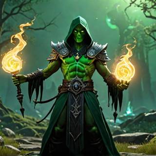 Poison Necromancer by Szapy