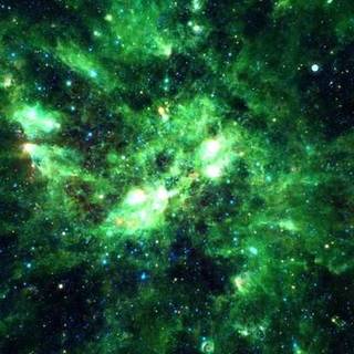 Green galaxy