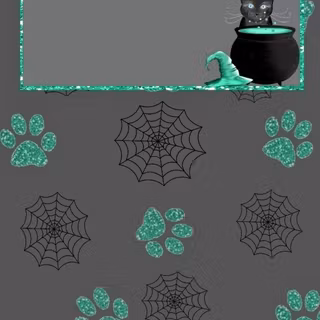 Iphone Lockscreen Spooky Kitty