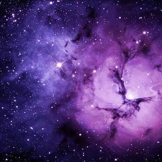 Purple galaxy
