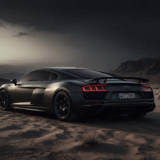 Audi R8 in the desert by Szapy