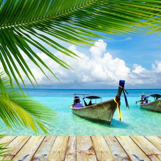 Beautiful 4k Tropical Beach Wallpaper