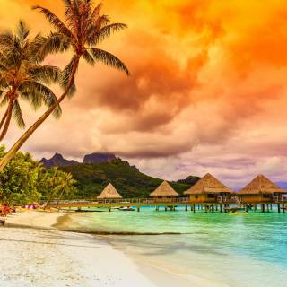 Beautiful 4k Tropical Beach Wallpaper