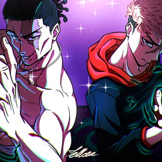 Todo & Itadori by Tettora (Jujutsu Kaisen)