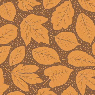 Brown and Orange Leaves