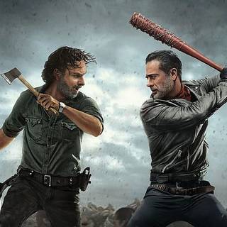 rick VS negan