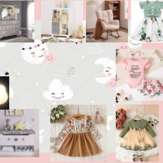 dream baby girls room