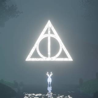 Deathly Hallows Sign Wallpaper ULTRA PREMIUM EXCLUSIVE LIMITED EDITION BEST 4K