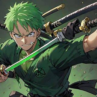 Zoro (One Piece) by lukychandra