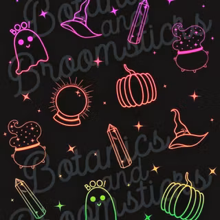Neon halloween