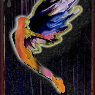 Samsung S24 Ultra Wallpaper Oil on Canvas Angel