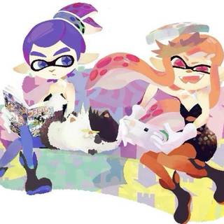 Squid Siblings⋅˚₊‧ ଳ ‧₊˚ ⋅