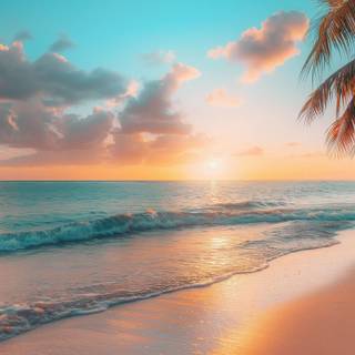 Beautiful 4k Tropical Beach Wallpaper