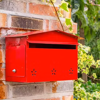 Red mailbox
