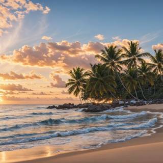 Beautiful 4k Tropical Beach Wallpaper