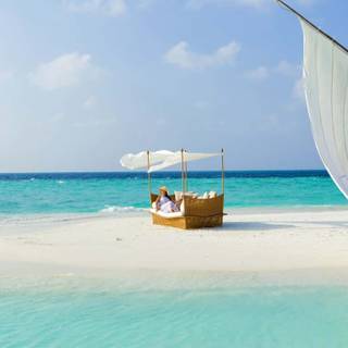 Beautiful 4k Tropical Beach Wallpaper