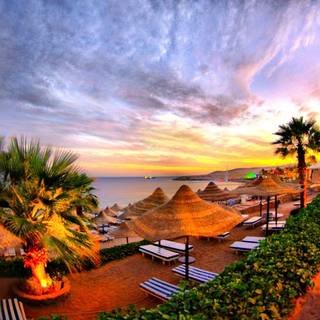 Beautiful 4k Tropical Beach Wallpaper