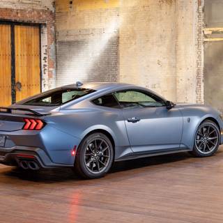 4k Ford Mustang Dark Horse Wallpaper