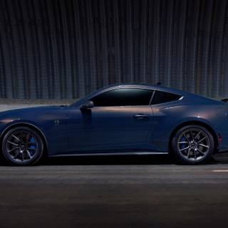 4k Ford Mustang Dark Horse Wallpaper