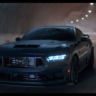 4k Ford Mustang Dark Horse Wallpaper
