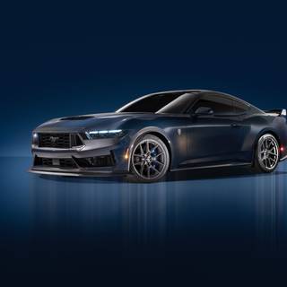 4k Ford Mustang Dark Horse Wallpaper