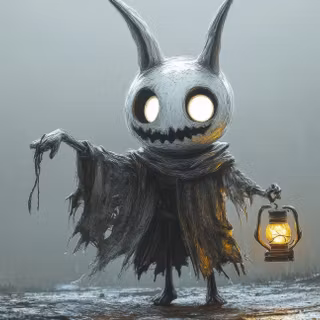Ghostly Lantern Bearer