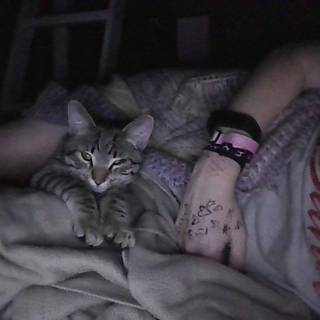 just me and poor little Coral lol