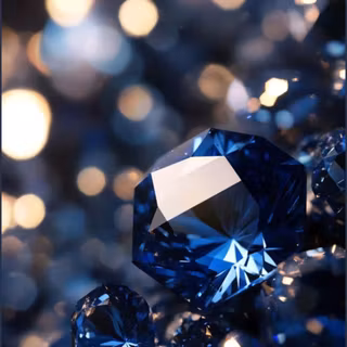 Blue diamonds