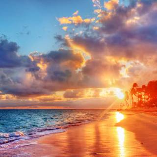 Beautiful 4k Tropical Beach Wallpaper