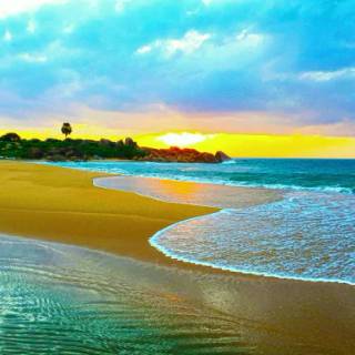 Beautiful 4k Tropical Beach Wallpaper