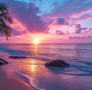 Beautiful 4k Tropical Beach Wallpaper