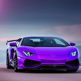 Purple lambo