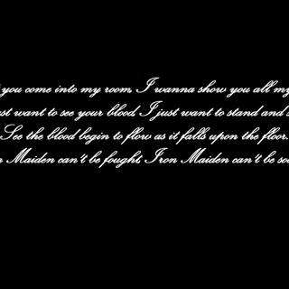 IRON MAIDEN WALLPAPER