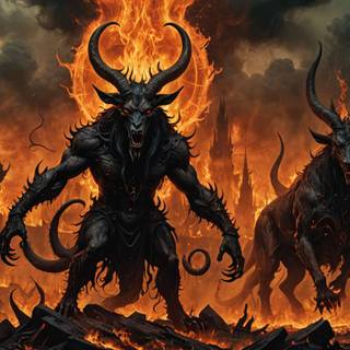 DEMON WALLPAPER by SEVEN