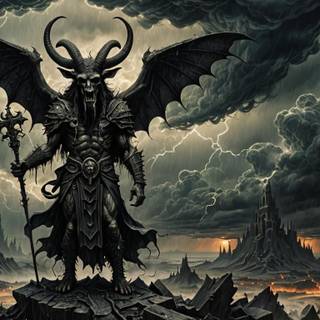 DEMON WALLPAPER by SEVEN