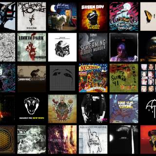 HEAVY METAL COLLAGE WALLPAPER