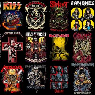 HEAVY METAL COLLAGE WALLPAPER